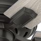 Hunter Hartland 52" Ceiling Fan with LED Lights in Noble Bronze, , large