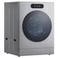 LG 5.8 Cu. Ft. Mega Capacity Smart Front Load Washer in Brushed Platinum Steel, , large