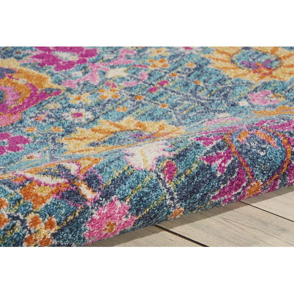 Nourison Passion PSN01 3&#39;9&quot; x 5&#39;9&quot; Denim Area Rug, , large