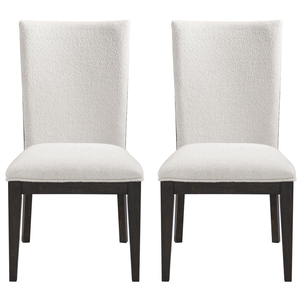 Emerald Home Furnishings Sutton Place Side Chair in Cocoa &#40;Set of 2&#41;, , large