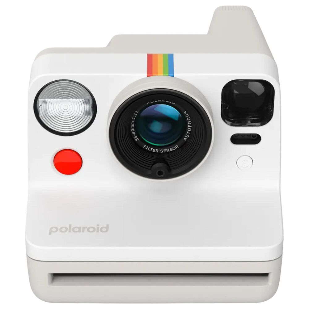 Polaroid Now Generation 3 Instant Camera in Pebble White, , large
