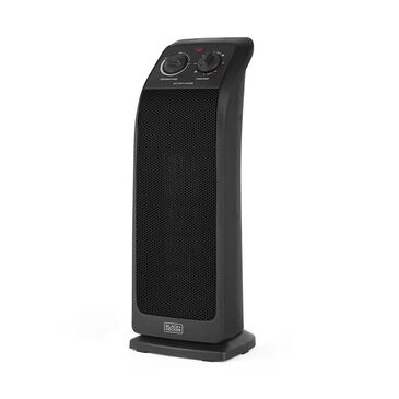 Black+Decker 1500-Watt Ceramic Tower Heater, , large