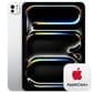 Apple 11" iPad Pro | Apple M5 Chip - Wi-Fi + Cellular 2TB with Nano-Texture Glass in Silver (latest Model) and 2-Year AppleCare+, , large