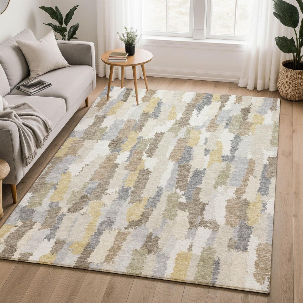 Dalyn Rug Company Kenner KN6 Ivory 5' x 7'6" Area Rug, , large