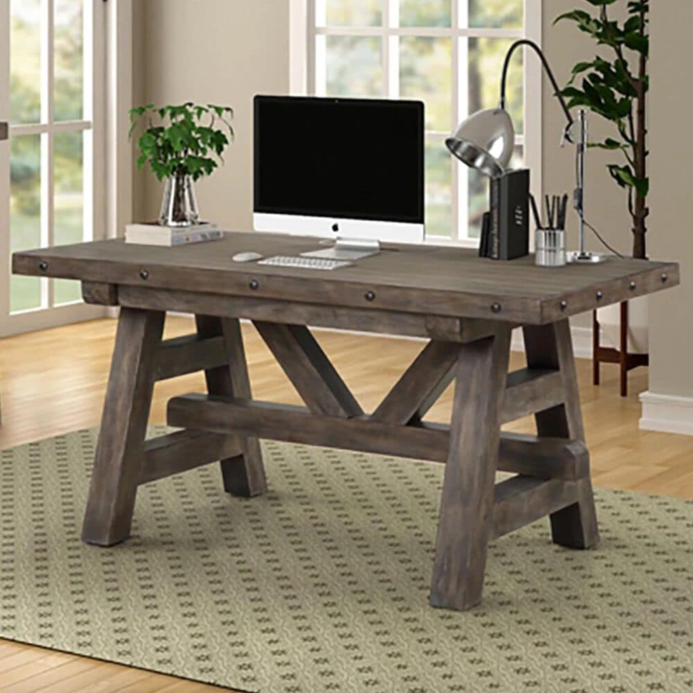 Simeon Collection Lodge Writing Desk in Siltstone, , large