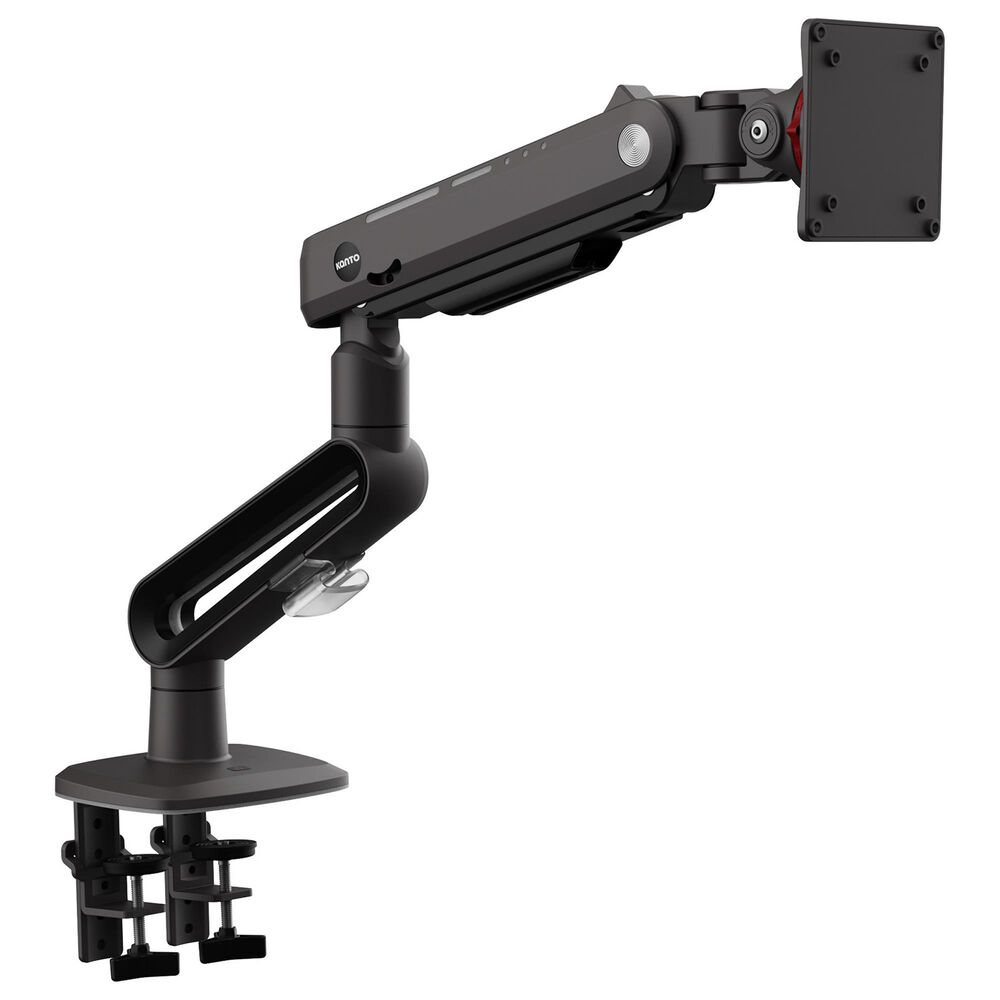 Kanto Single Gaming Monitor Desk Mount for 32" - 60" Displays in Gray, , large