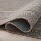 Amber Lewis x Loloi Topanga 5"3" x 7"6" Natural and Teal Indoor/Outdoor Area Rug, , large