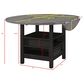 Crown Mark 7-Piece Dining Set in Black and Grey, , large