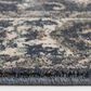 Central Oriental Minerva Hester 7"10" x 9"10" Vintage Blue and Alabaster Area Rug, , large