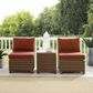Crosley Furniture Bradenton 3-Piece Patio Chair Set in Sangria, , large