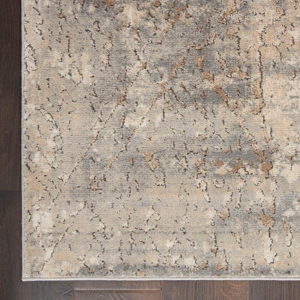 Nourison Quarry QUA03 7&#39;10&quot; x 9&#39;10&quot; Beige and Grey Area Rug, , large