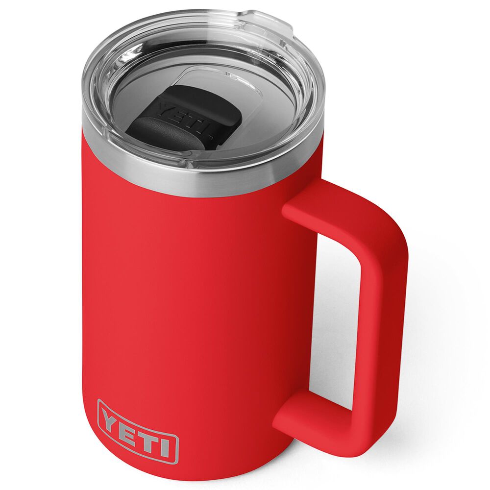 YETI Rambler 24 Oz Mug with MagSlider Lid in Rescue Red, , large
