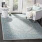 Safavieh Adirondack ADR108L 4" x 6" Light Grey and Teal Area Rug, , large
