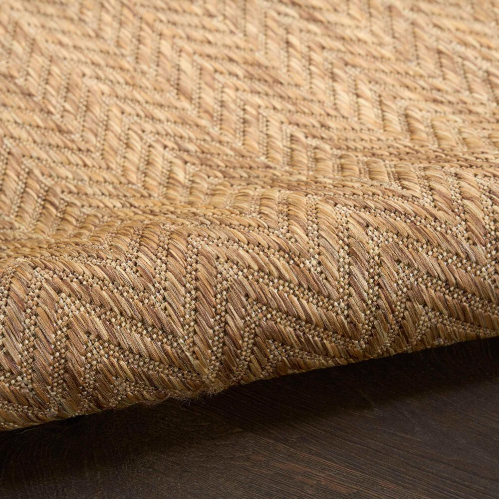 Nourison Horizon HOZ02 Natural 10&#39; x 14&#39; Indoor/Outdoor Area Rug, , large
