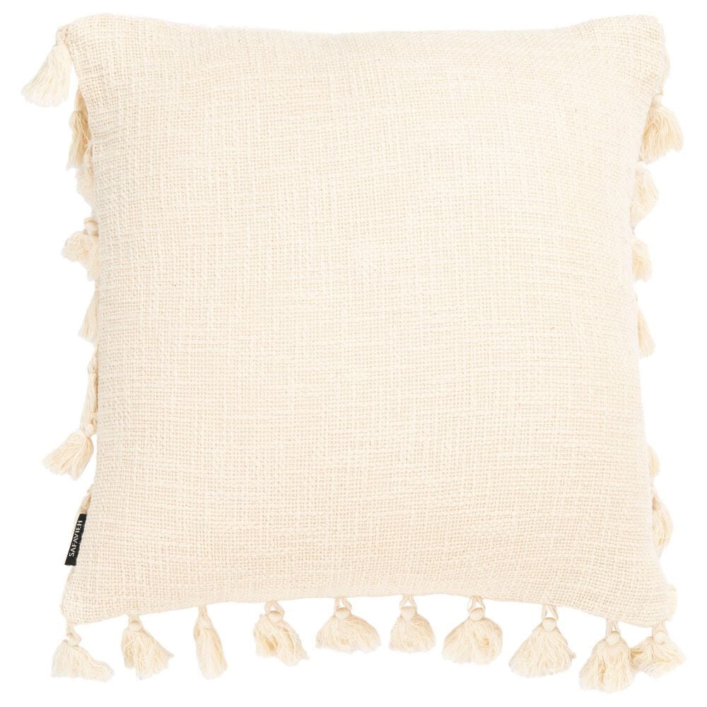 Safavieh Skyla 18" Pillow in Beige, , large