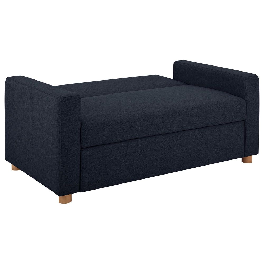 Lifestyle Solutions Tyler Convertible Sofa in Navy Blue, , large