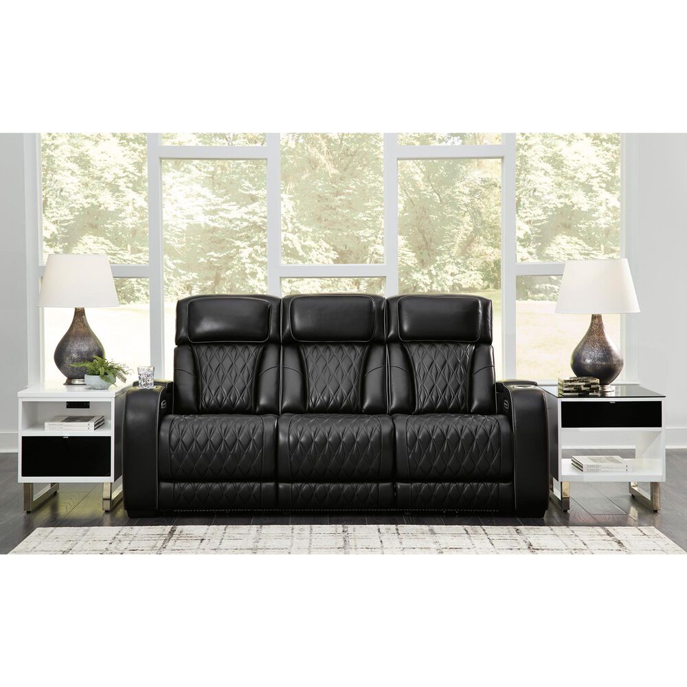 Ashley Boyington 2-Piece Power Reclining Living Room Set in Black, , large