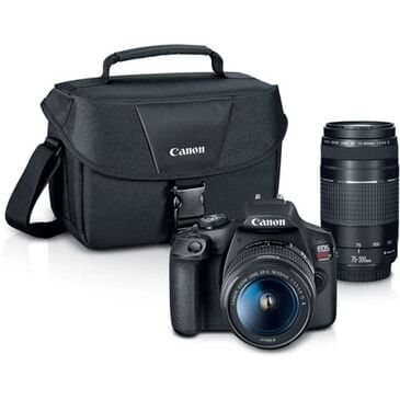 Canon EOS Rebel T7 DSLR Camera with 18-55mm and 75-300mm Lenses, , large