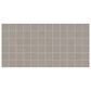 Dal-Tile Koncrete Grey 2" x 2" Square on 12" x 24" Ceramic Mosaic Sheet, , large