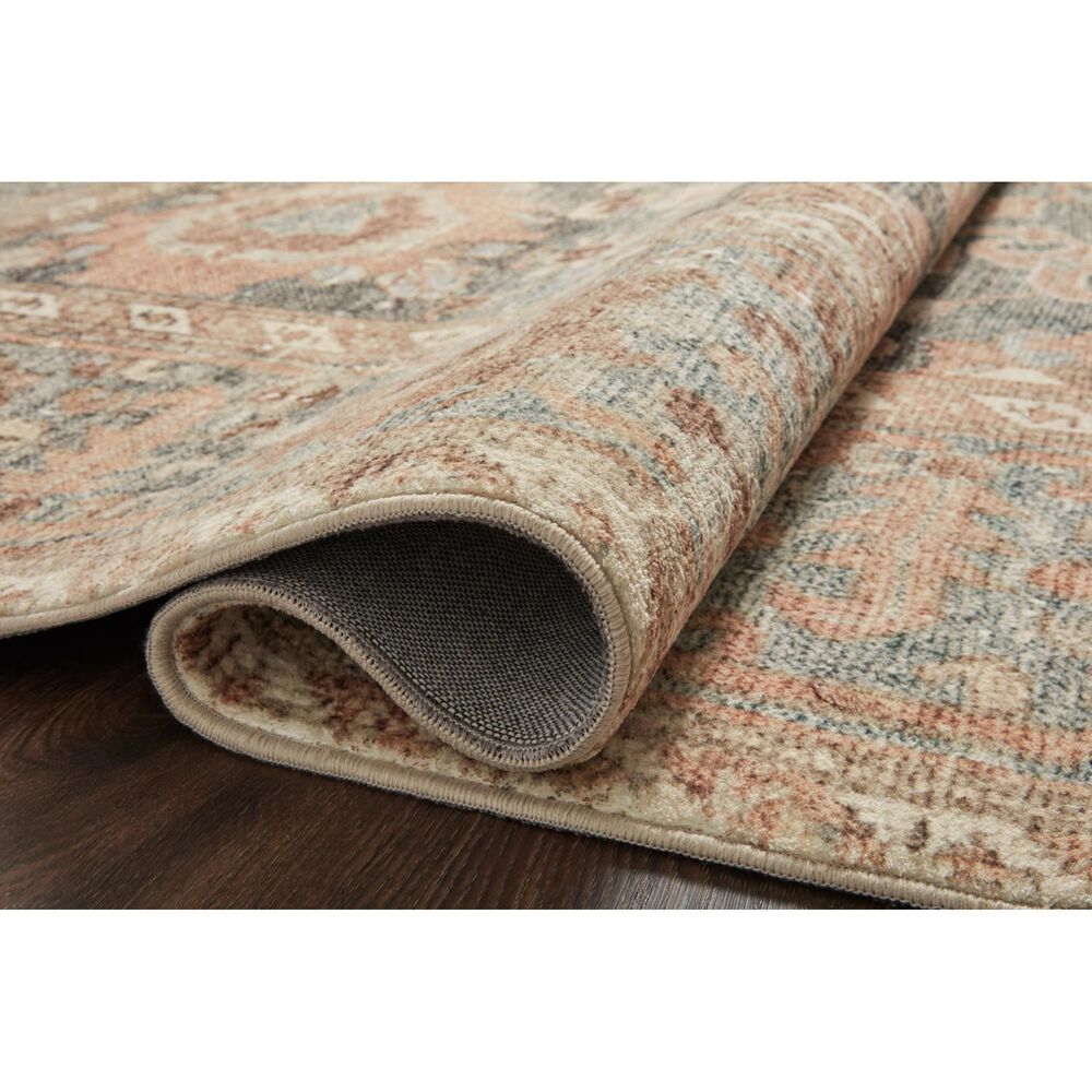 Loloi II Margot 2&#39; x 5&#39; Ocean and Spice Area Rug, , large