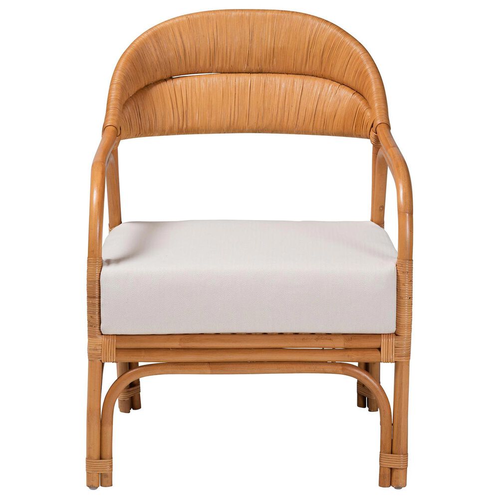 Baxton Studio Marisa Arm Chair in Neutral, , large
