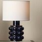 Splendor Living Oakbridge Table Lamp in Blue and Clear, , large