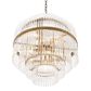 Eichholtz East Chandelier in Antique Brass, , large
