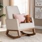 Baxton Studio Yashiya Rocking Chair in Light Beige, , large