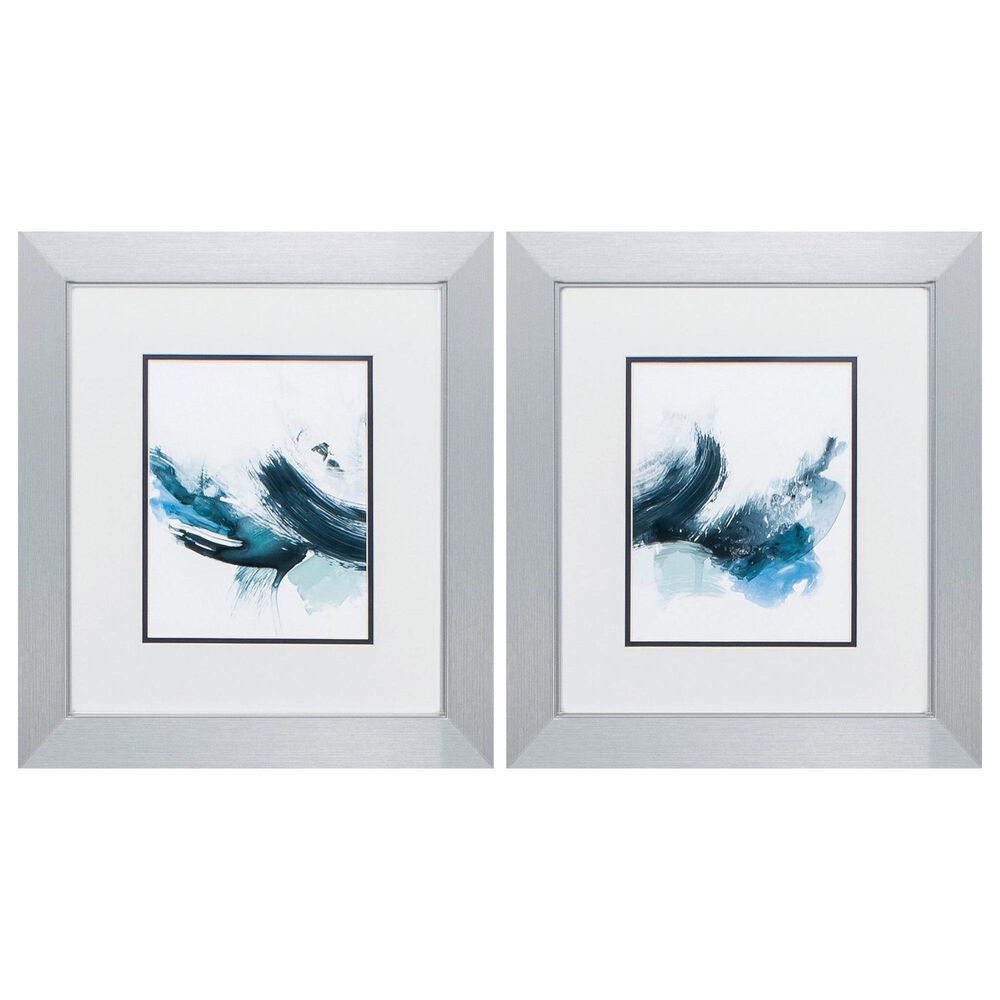 Propac "Coastal Crush" Wall Art in Blue (Set of 2), , large