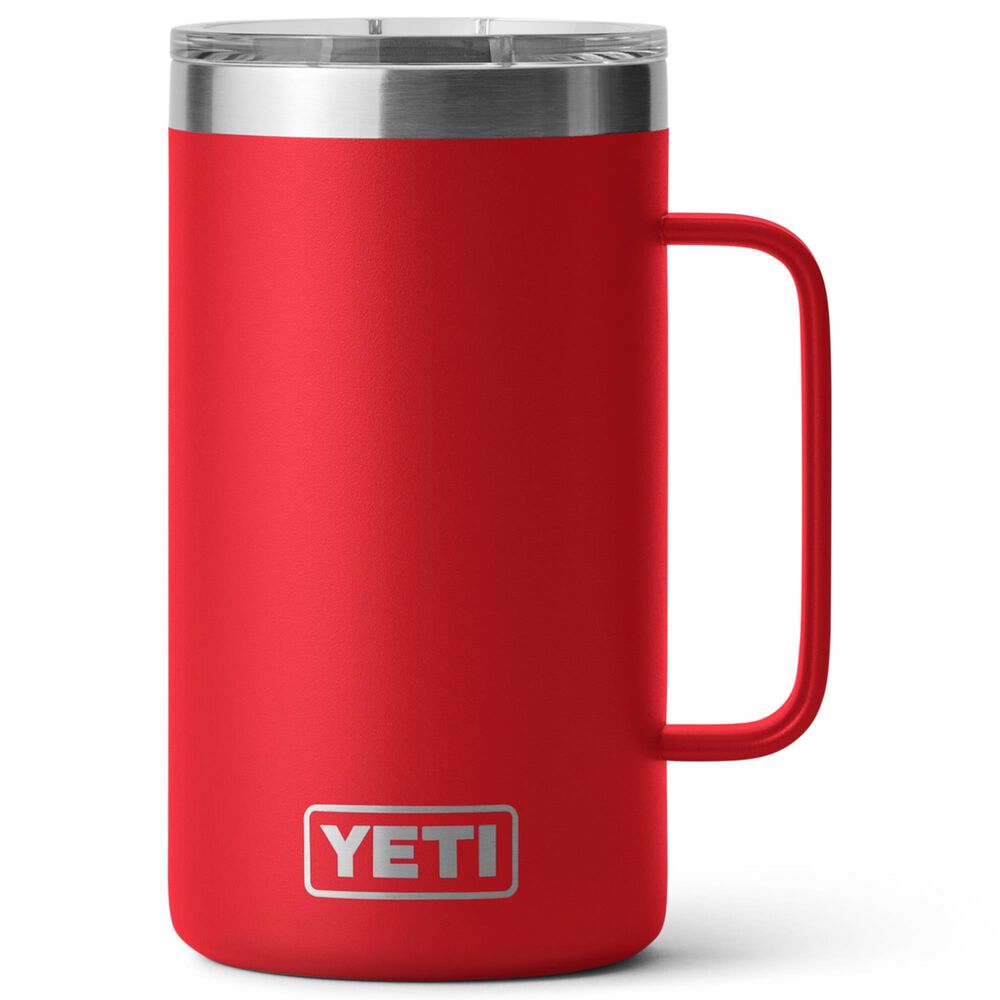 YETI Rambler 24 Oz Mug with MagSlider Lid in Rescue Red, , large
