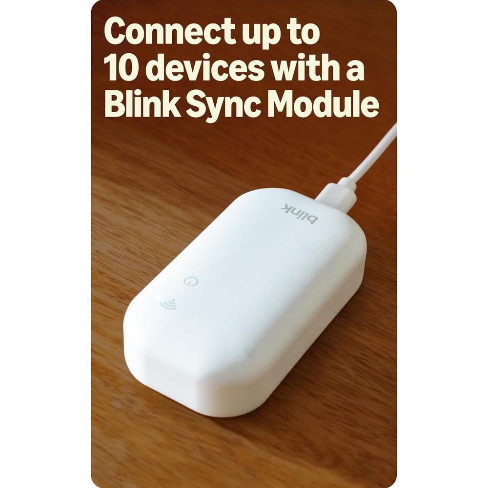 Blink Outdoor 2K+ 5-Security Camera System with Sync Module Core in Black, , large