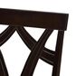 Baxton Studio Sylvia Side Chair in Dark Brown (Set of 2), , large