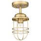 Golden Lighting Seaport Semi-Flush in Brushed Champagne Bronze, , large