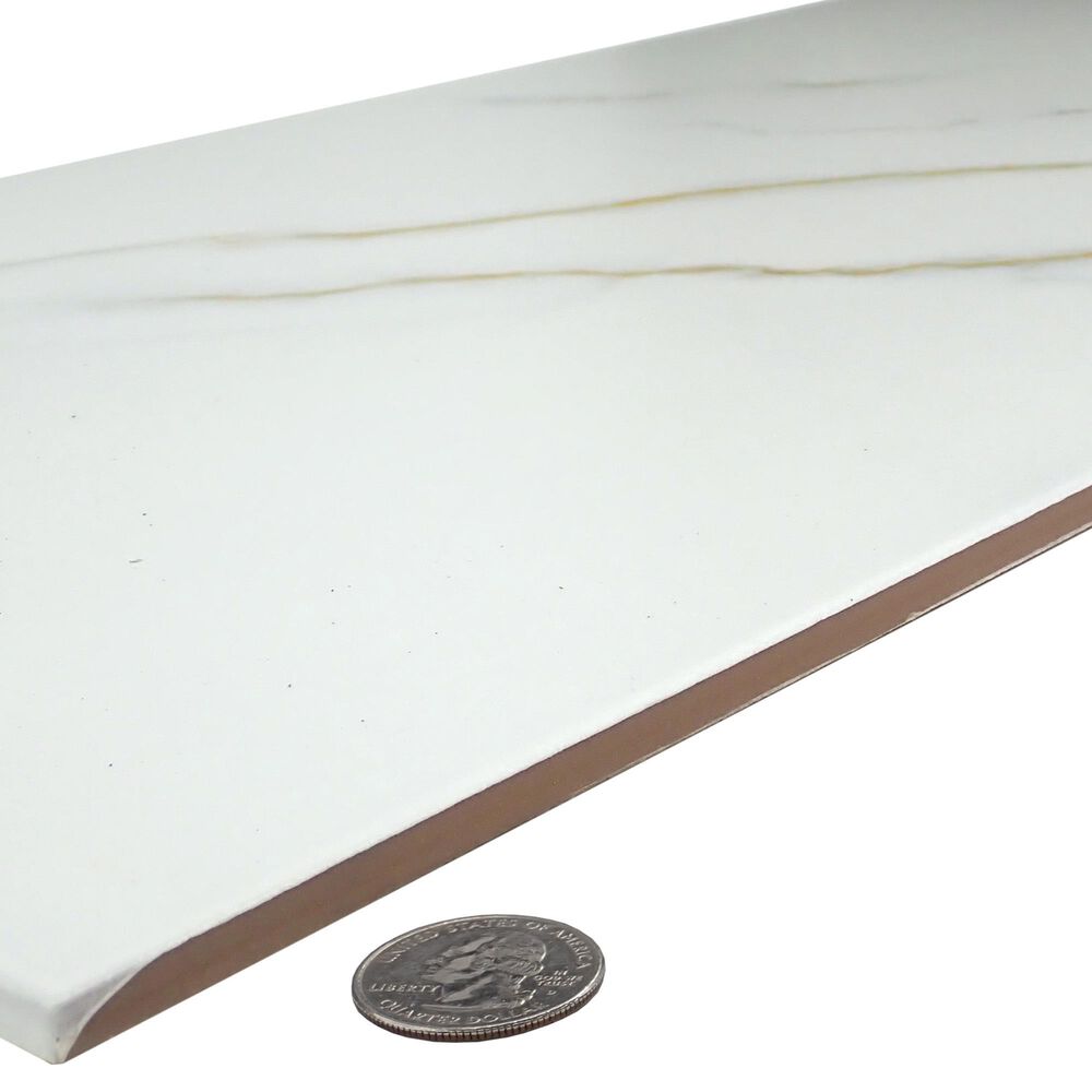 Emser Lamarble White 12&quot; x 24&quot; Ceramic Tile, , large
