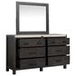 Nicolette Home Plum Creek 5 Piece King Panel Bedroom Set in Ravenwood Black, , large
