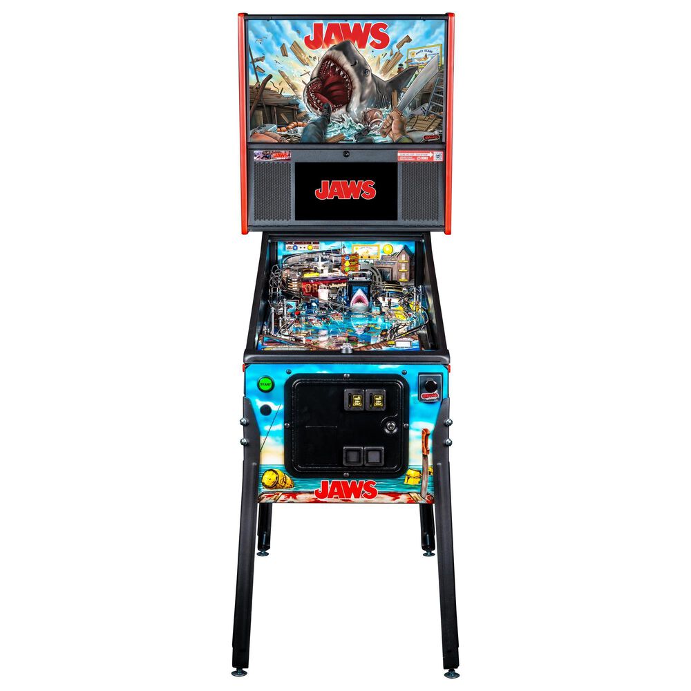 Stern Pinball Jaws Pro Premium Edition Pinball Machine, , large