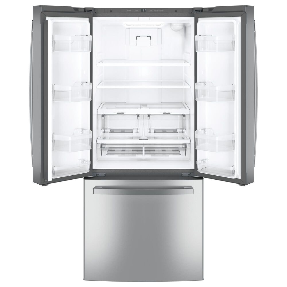GE Appliances 20.8 Cu. Ft. French-Door Refrigerator with Automatic Defrost in Fingerprint Resistant Stainless Steel, , large