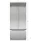 Sub Zero 20.5 Cu. Ft. Classic 3-Door French Door Refrigerator with Internal Water Dispenser in Stainless Steel, , large