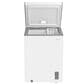 Midea 5.1 Cu. Ft. Convertible Chest Freezer with Removable Storage Basket in White, , large
