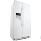 Amana 24.6 Cu. Ft. 35.5" Side-by-Side Refrigerator with Dual Pad External Ice and Water Dispenser in White, , large
