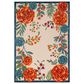 Nourison Aloha ALH32 Ivory and Multicolor 6" x 9" Indoor/Outdoor Area Rug, , large
