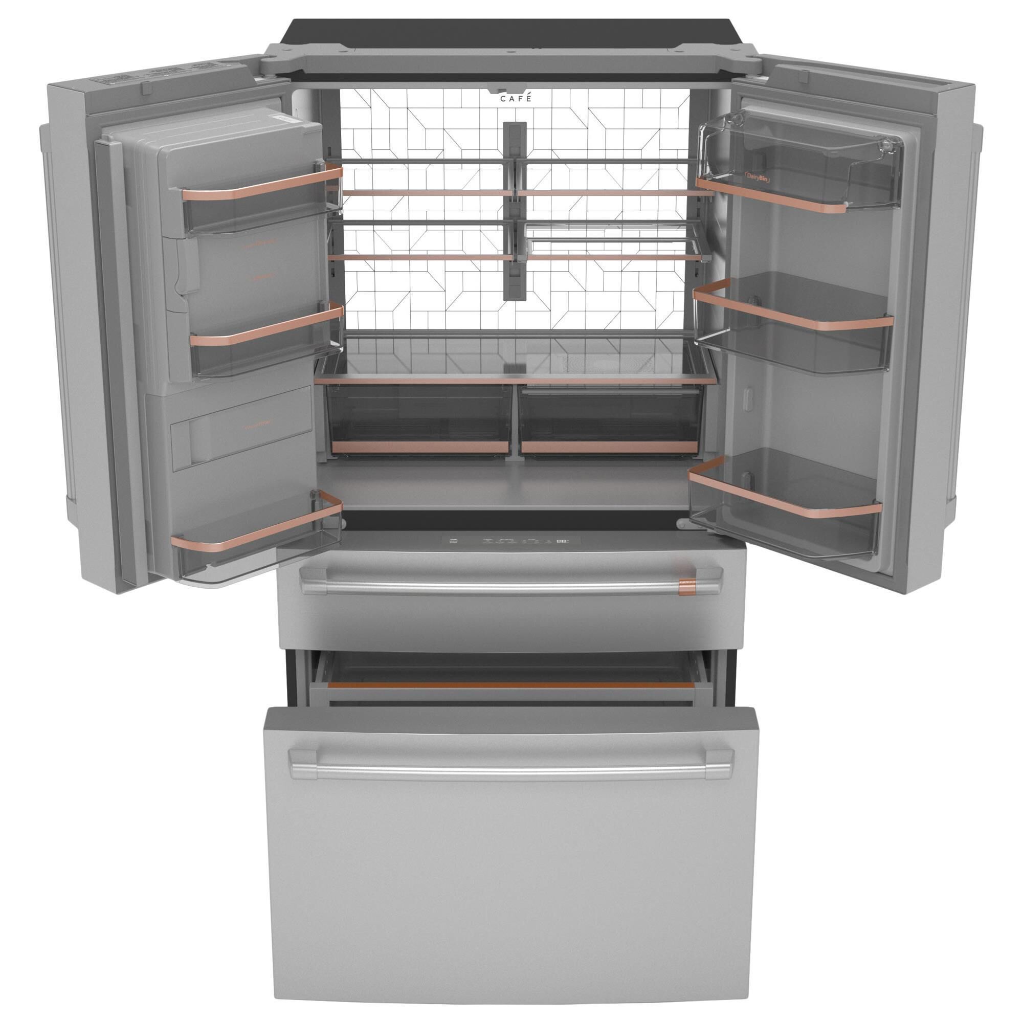 Cafe 4 door shop refrigerator