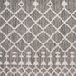Nourison Positano Southwestern Charcoal 5" x 7" Indoor/Outdoor Area Rug, , large