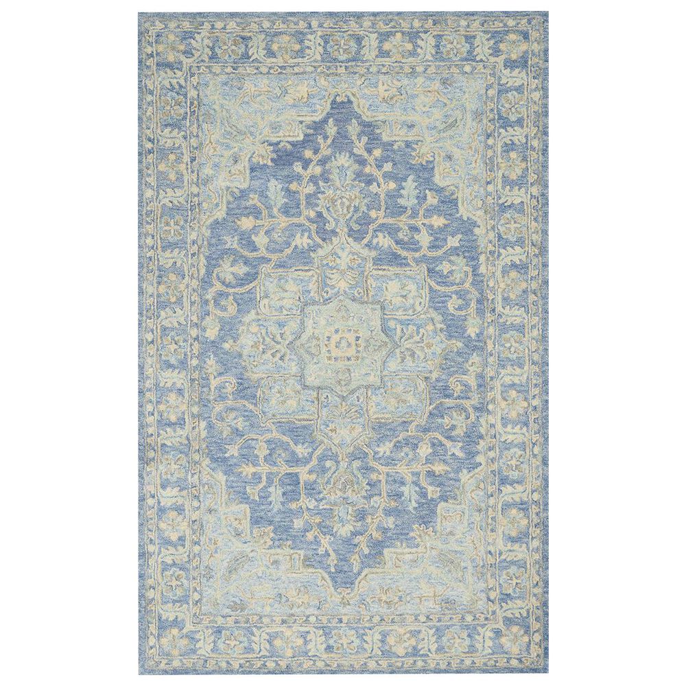 Nourison Jazmine JAZ01 2"3" x 8" Denim Runner, , large