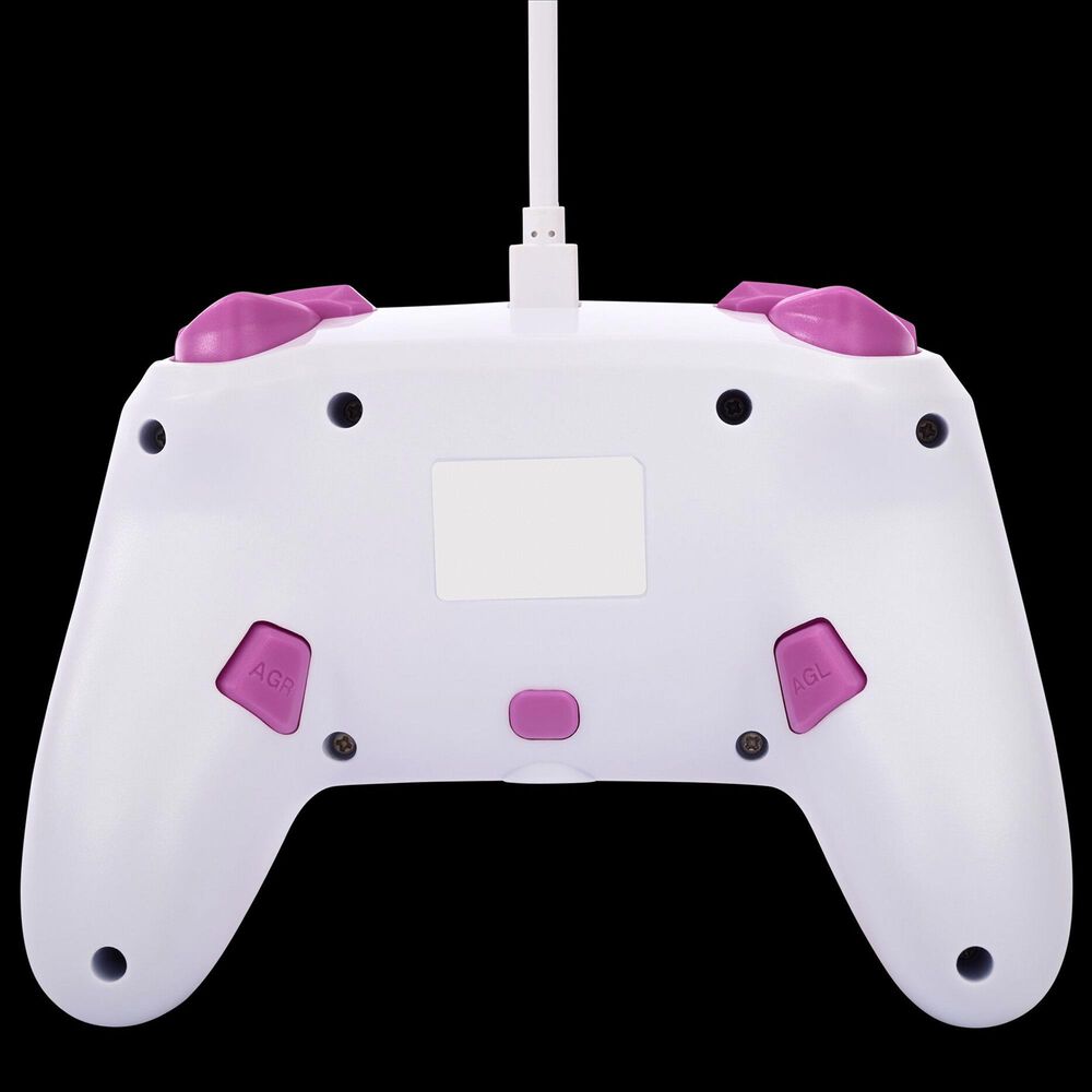 PowerA Enhanced Wired Controller for Nintendo Switch in Princess Peach Battle, , large