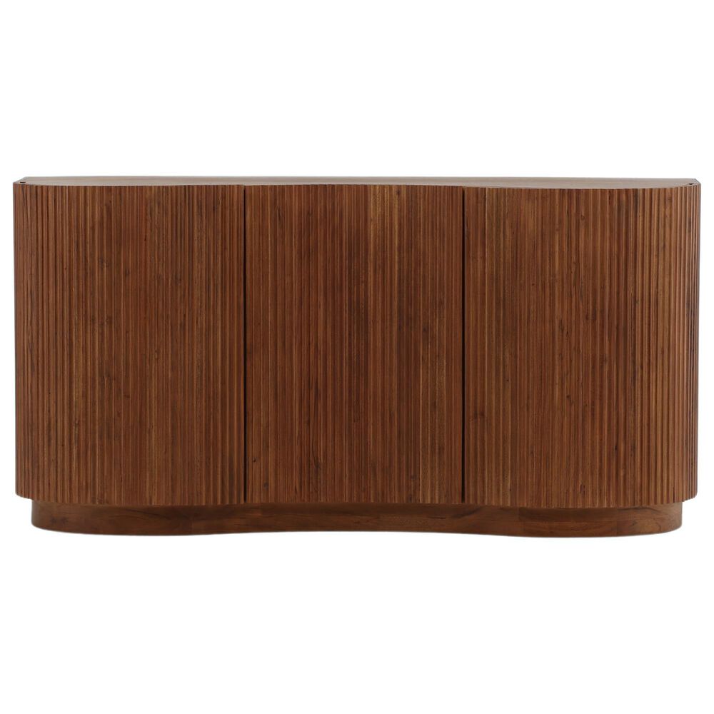 Blue Sun Designs Carlton 3-Door Sideboard in Brown, , large