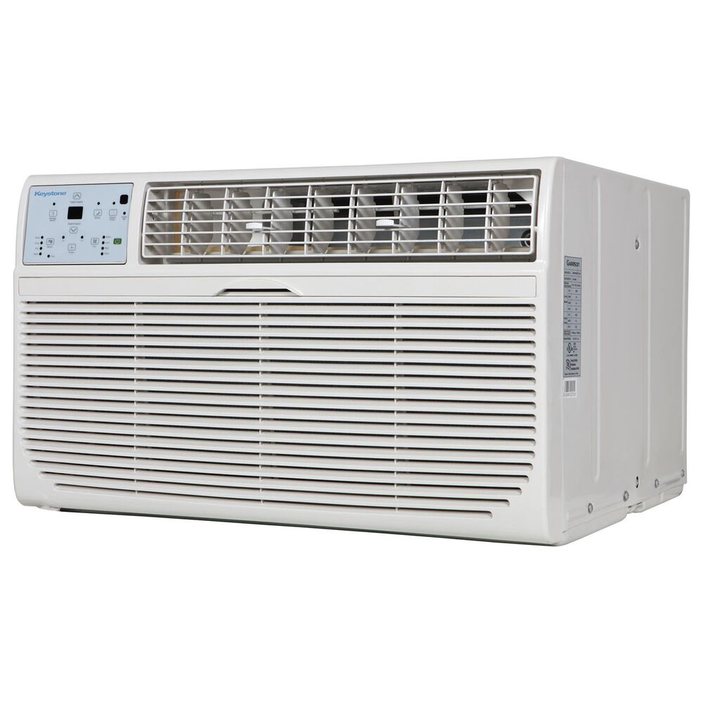 Almo Distributing Keystone 14,000 BTU 230V Through-the-Wall Air Conditioner with 10,600 BTU Supplemental Heat Capability, , large