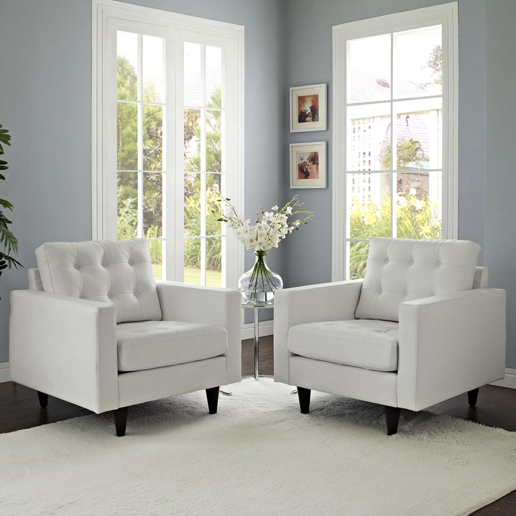 Modway hotsell leather chair