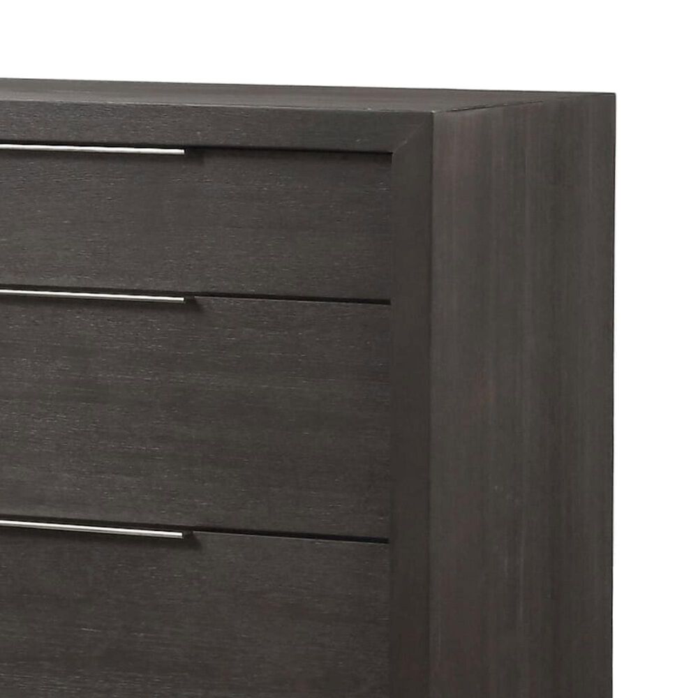 Urban Home Oxford Dresser and Mirror in Basalt Gray, , large