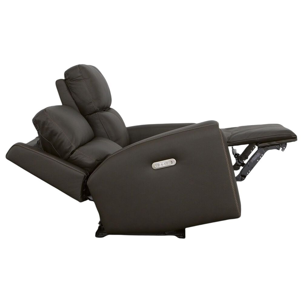 Flexsteel Jarvis Power Reclining Loveseat with Headrests in Mica, , large